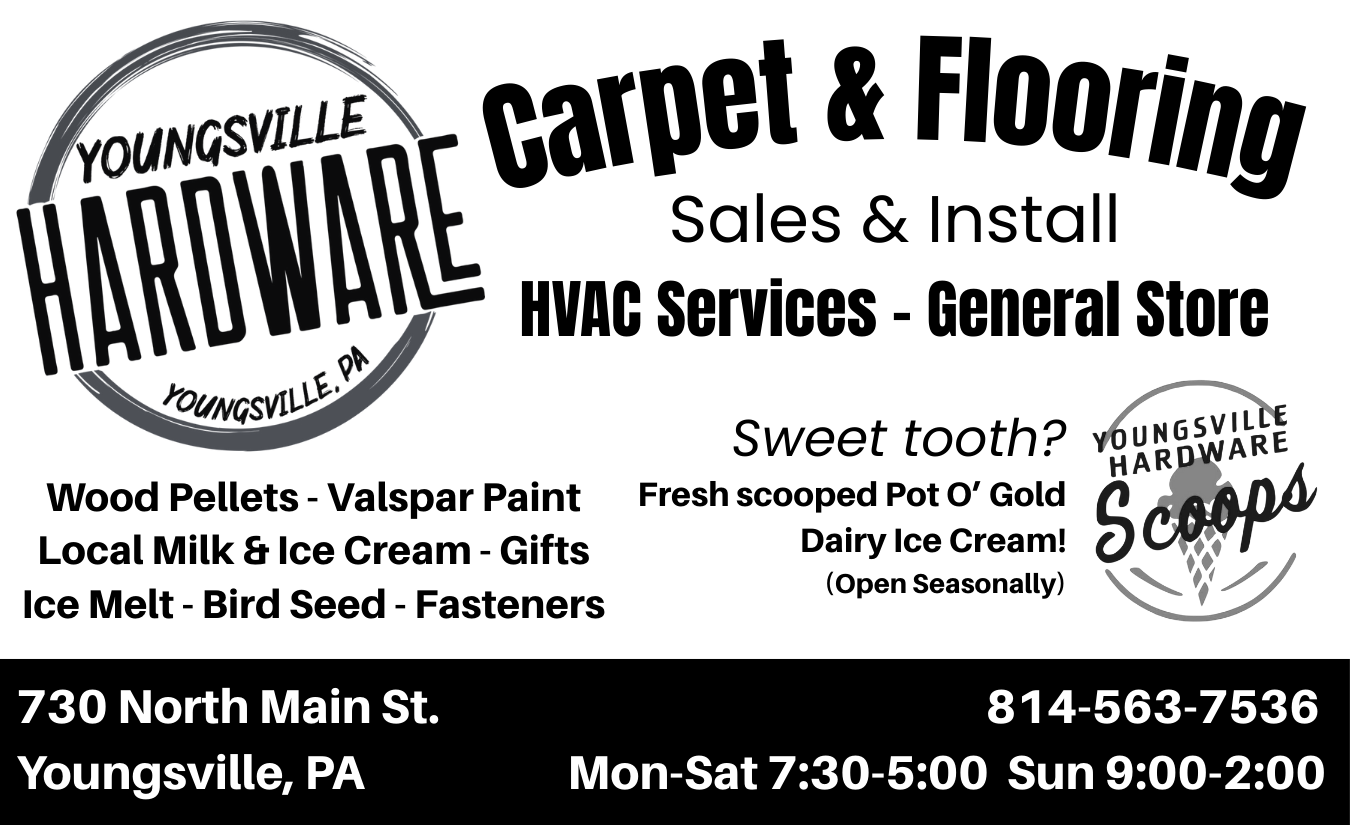 Youngsville Hardware Ad